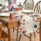 Primitive Old Style Stars American Flag Table Runner – 13x72 Inch Rustic Burlap Patriotic Decor – Vintage USA Decor for 4th of July & Memorial Day